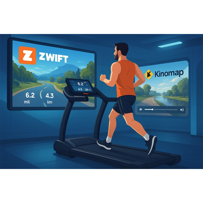 Zwift, Kinomap