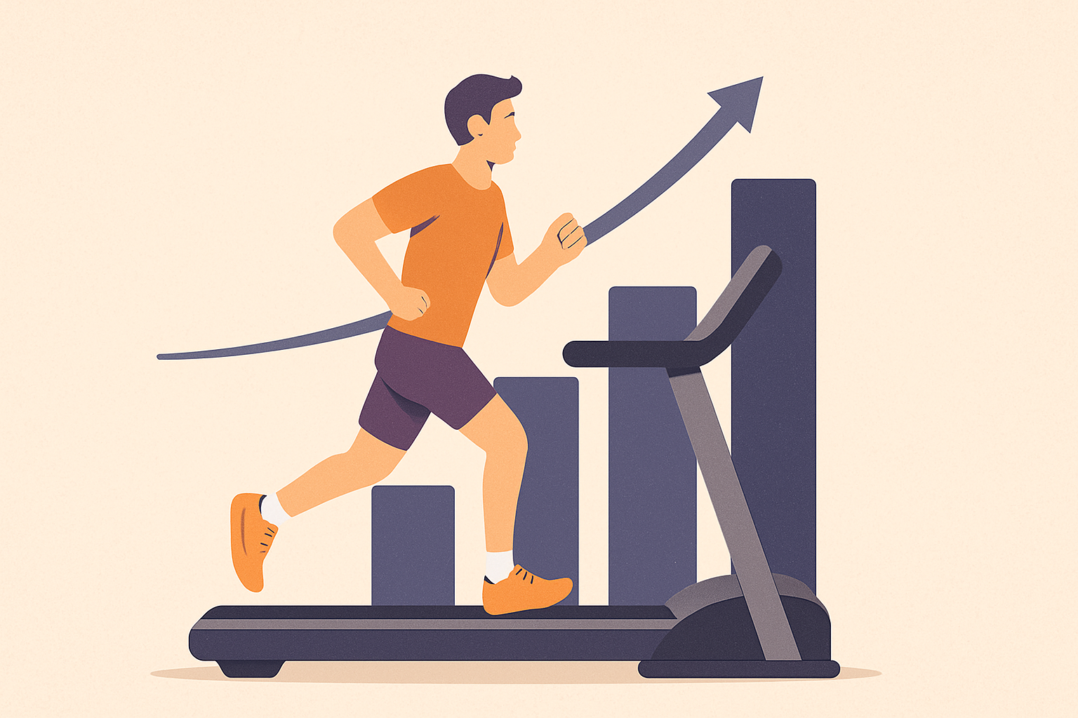 Person lrer at lbe 5 km