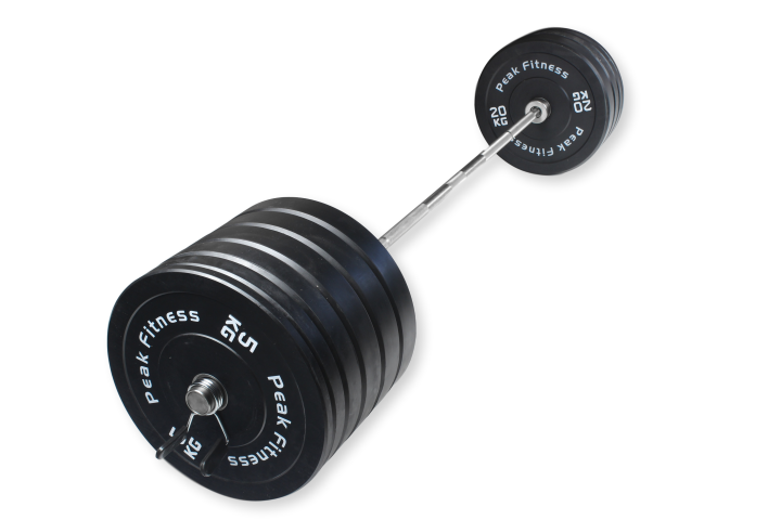 Peak Fitness - 198 kg. Bumper Vægtsæt -
