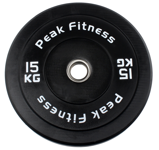 Peak Fitness - Bumper Plate - 15 kg