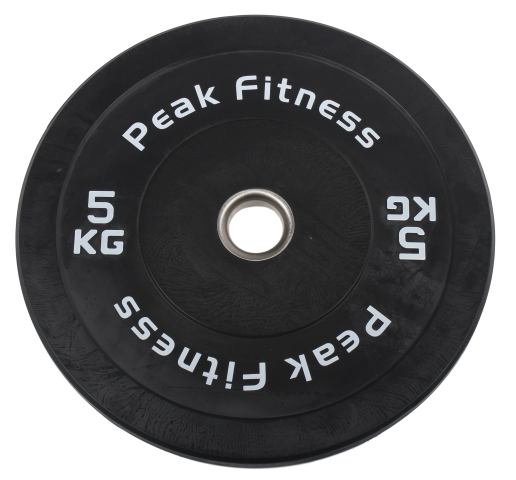 Peak Fitness - Bumper Plate - 5 kg