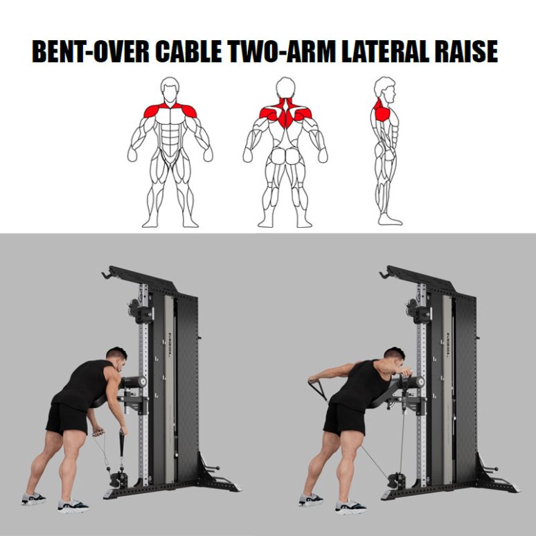 Peak Fitness Lat Tower Pro - 3in1 #8