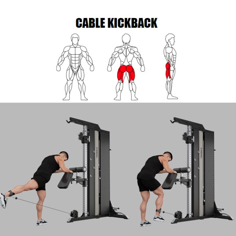 Peak Fitness Lat Tower Pro - 3in1 #9