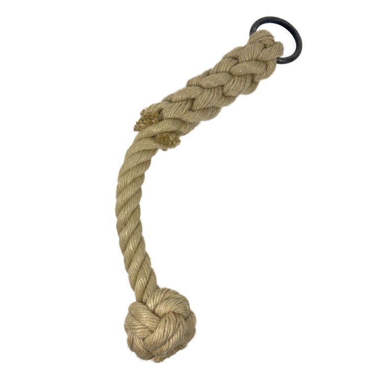 Enkelt Tr�ktov - 40 cm. Naturtov - Hampex