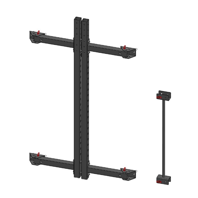 Peak Fitness Foldbar Squat Rack #3