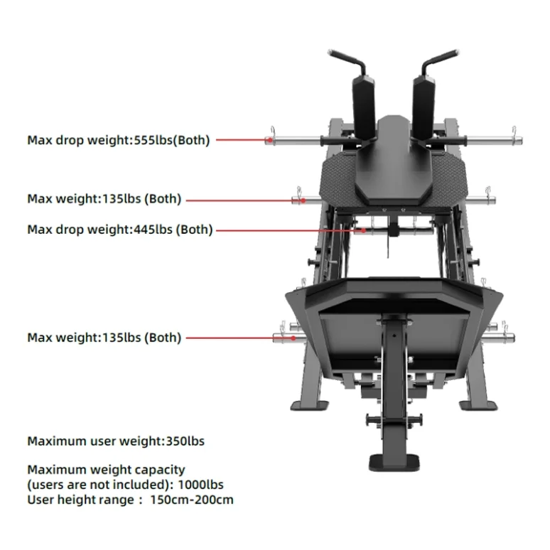Peak Fitness Leg Press / Hack Squat #4