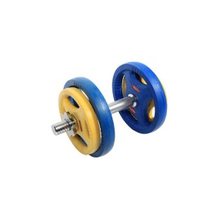 10 kg. Justerbar Gummi Hndvgt - 30 mm