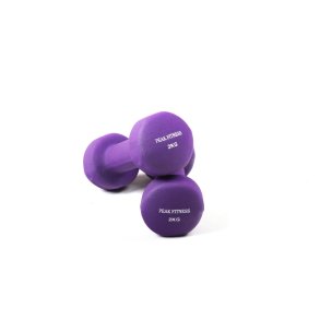 Peak Fitness 2 x 2 kg Neopren Hndvgt