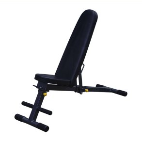 Peak Fitness 7-positioners Foldbar Skrbnk Sort