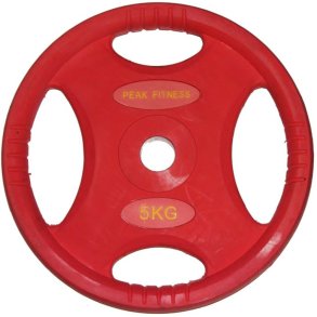 5 kg. Vgtskive i gummi - 30mm