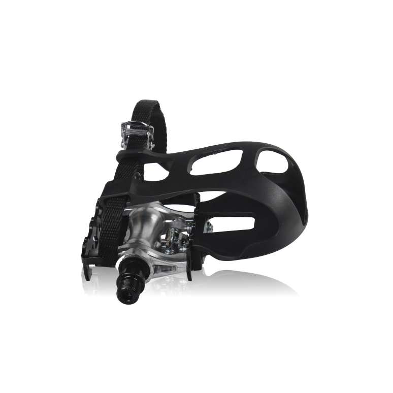 Peak Fitness Pedalst med tclips og SPD #0