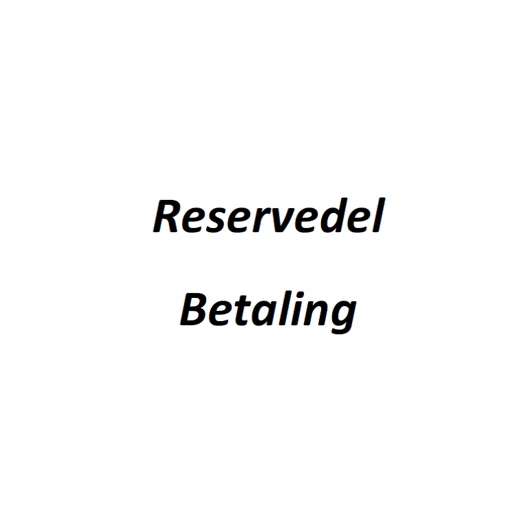 Reservedel betaling