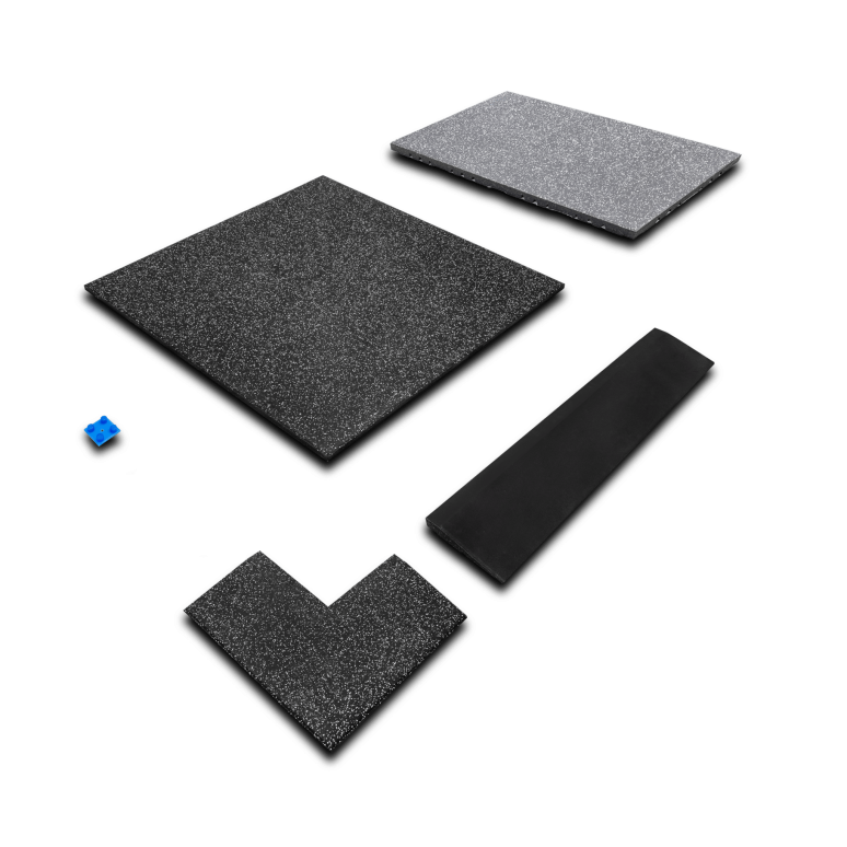 Connect tile 20mm gulv - 100x100 cm. - Sort #4