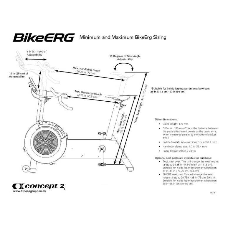 Concept 2 BikeErg + PM5 #6