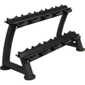 Peak Fitness hndvgtstativ 5 par - Sort