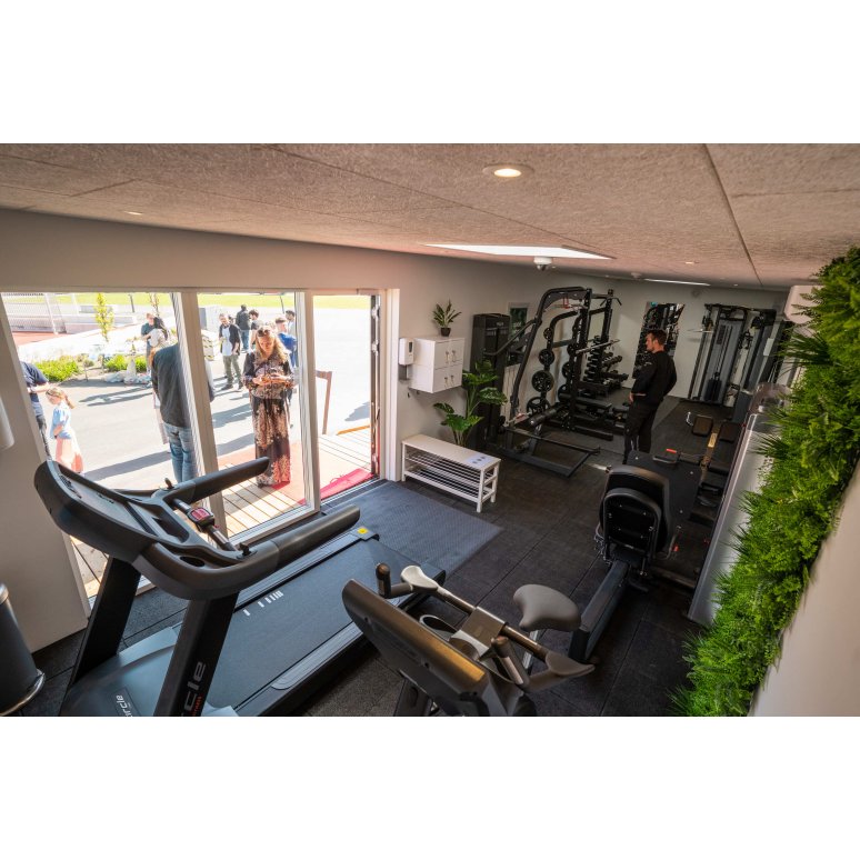 Fitcube testenhed - 45 m2 pavillon med Fitnessudstyr #2