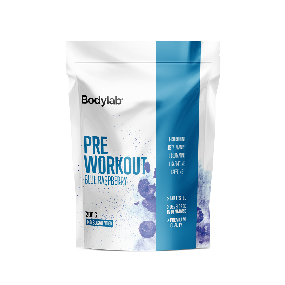 Bodylab - Preworkout - Raspberry - 200g - Blue